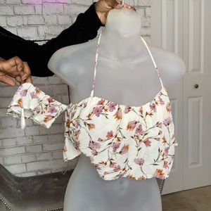 Floral Off the Shoulder Top